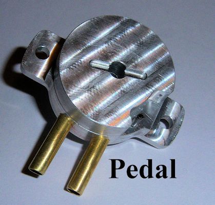 Solid Aluminum Pedal Switch