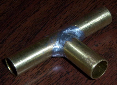 3/8 in. Brass T Connector