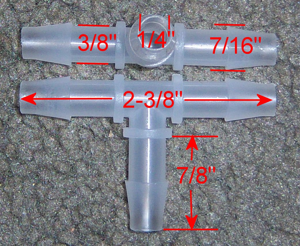 3/8 in. Poly T Connector