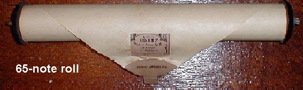 65-Note Music Roll (Pinned)