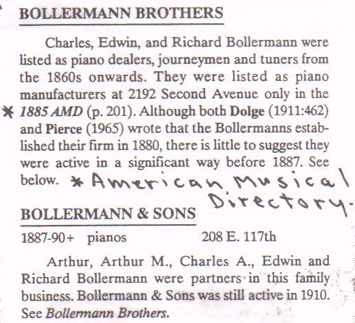 Reference Entry - Bollerman