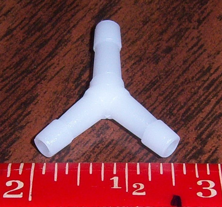 Small Plastic Y Connector