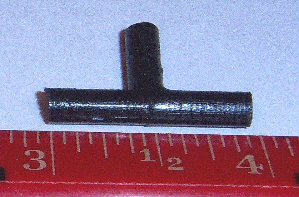 Small Plastic T Connector