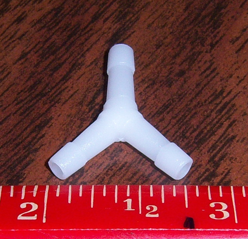 Small Plastic Y Connector